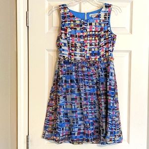 Kensie Multi-Colored Dress- Women's Small